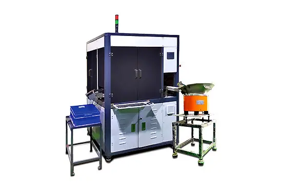 Optical inspection & sorting machine - Glass disc
