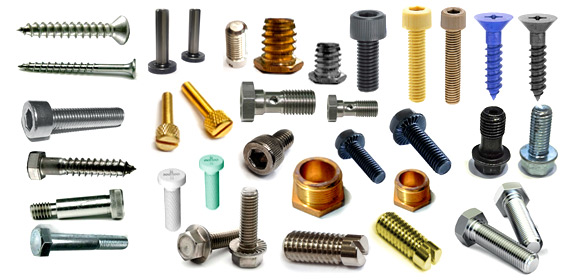 Sample parts can inspected by Glass Disc Machine for Bolts Inspection Machine including Hex Bolts, Hex Bolts with Flange, Allen Bolts, CSK Bolts
