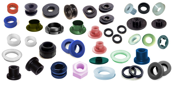 Sample parts for Glass Disc Machine for Plastic & Rubber including Plastic & Rubber Parts