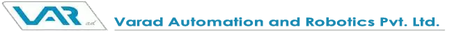Varad Automation & Robotics Pvt. Ltd. logo in blue color