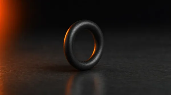 O-rings & rubber — sample parts inspected on Visimaster machines